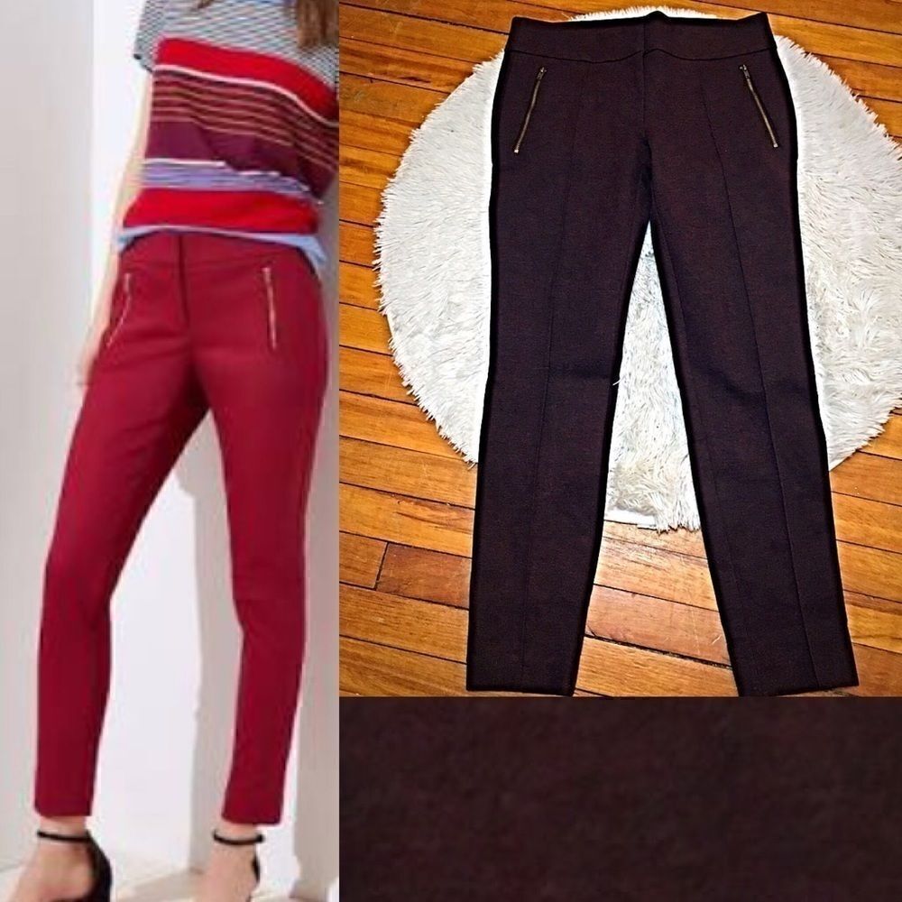 LOFT Winter Thick Zipper Pocket Soft Jeg Jeans‎